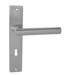 MP - FAVORIT - SH BN - Broušená nerez - WC klíč - 90 mm - klika/klika (2/8)