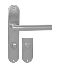 MP - FAVORIT - SO BN - Broušená nerez - BB otvor pro klíč - klika/klika - 90 mm (3/8)