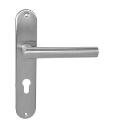 MP - FAVORIT - SO BN - Broušená nerez - klika/klika - WC klíč - 90 mm (3/8)