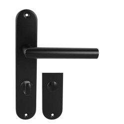 MP - FAVORIT - SO BS - Černá matná - BB otvor pro klíč - klika/klika - 72 mm (4/9)