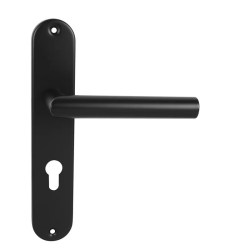 MP - FAVORIT - SO BS - Černá matná - PZ otvor pro vložku - 90 mm - koule/klika pravá (4/9)