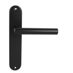 MP - FAVORIT - SO BS - Černá matná - PZ otvor pro vložku - klika/klika - 90 mm (4/8)