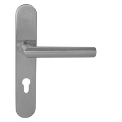 MP - FAVORIT SPECIÁL - SOD BN - Broušená nerez - BB otvor pro klíč - klika/klika - 90 mm (2/8)