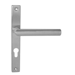MP - FAVORIT - USH BN - Broušená nerez - BB otvor pro klíč - 90 mm - klika/klika (2/7)