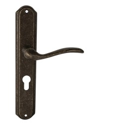 MP - JULIA - SO OBA - Antik bronz - PZ otvor pro vložku - 72 mm - koule/klika pravá (4/8)