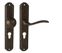 MP - JULIA - SO OBA - Antik bronz - PZ otvor pro vložku - klika/klika - 72 mm (7/8)