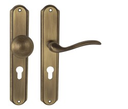 MP - JULIA - SO OGS - Bronz česaný matný - klika/klika - WC klíč - 72 mm (7/8)