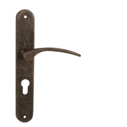 MP - LAURA OBA - Antik bronz - klika/klika - WC klíč - 90 mm (3/7)