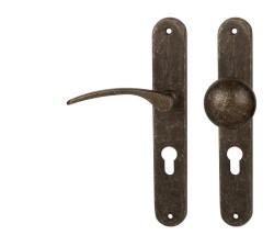MP - LAURA OBA - Antik bronz - klika/klika - WC klíč - 90 mm (5/7)