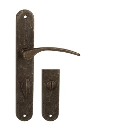 MP - LAURA OBA - Antik bronz - PZ otvor pro vložku - klika/klika - 90 mm (3/7)