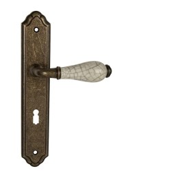 MP - LEONTINA - SO OBA - Antik bronz - klika/klika - WC klíč - 90 mm (2/8)