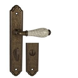 MP - LEONTINA - SO OBA - Antik bronz - PZ otvor pro vložku - 90 mm - koule/klika levá (4/8)