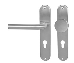 MP - MONA - SO BN - Broušená nerez - klika/klika - WC klíč - 90 mm (5/8)