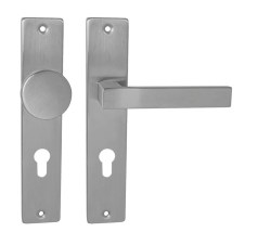 MP - QUADRA - SH BN - Broušená nerez - BB otvor pro klíč - 72 mm - klika/klika (7/11)