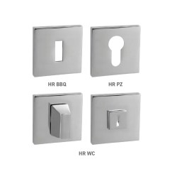 MP - ROZETA - HR SQ6 OC - Chrom lesklý - rozety WC (3/6)