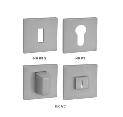 MP - ROZETA - HR SQ6 OCS - Chrom broušený - rozety WC (3/6)