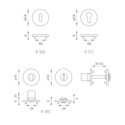 MP - ROZETA - R S6 T - Titan - rozety PZ (6/6)