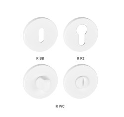 MP - ROZETA - R S6 WS - Bílá matná - rozety WC (3/5)