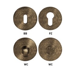 MP - ROZETA - R (šroubovací) OBA - Antik bronz
