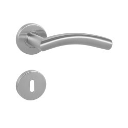 MP - SWING - R BN - Broušená nerez - klika/klika - rozety WC s ukazatelem (3/11)