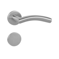 MP - SWING - R BN - Broušená nerez - klika/klika - rozety WC s ukazatelem (6/11)