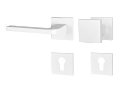 MP - VIVA - HR SQ6 WS - Bílá matná - rozety WC - klika/klika (6/8)