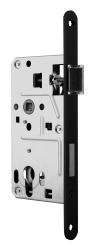 MP - Zadlabací zámek PZ 72/80 - D 2155 L/P Černý pozink