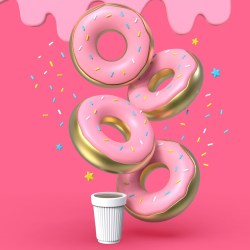 MTM - KLÍČENKA - Donut (7/10)