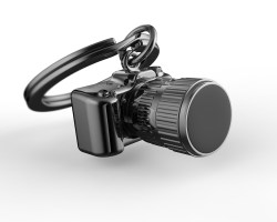 MTM - KLÍČENKA - Fotoaparát černý (6/10)