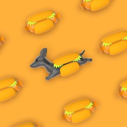 MTM - KLÍČENKA - Hot dog (7/10)