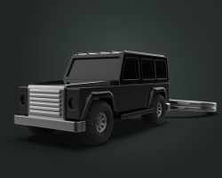 MTM - KLÍČENKA - Offroad černý (4/10)