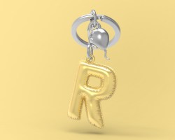 MTM - KLÍČENKA - Písmeno R (4/12)