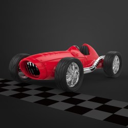 MTM - KLÍČENKA - Retro formule červená (3/16)