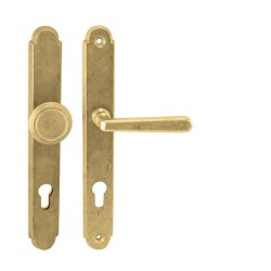 NI - ALT WIEN K NAT - Natural mosaz nelakovaná - PZ otvor pro vložku - 72 mm - koule/klika (3/4)