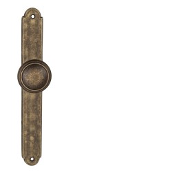 NI - ALT WIEN - KOULE na štítu OBA - Antik bronz - PZ otvor pro vložku - 90 mm - koule pevná ks (2/3)