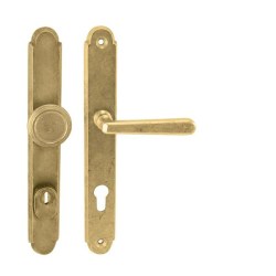 NI - ALT WIEN PLUS K NAT - Natural mosaz nelakovaná - PZ PLUS s otvorem pro vložku - 72 mm - koule/klika (3/4)