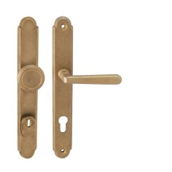 NI - ALT WIEN PLUS K OBMP - Staromosaz matný lak - PZ PLUS s otvorem pro vložku - 72 mm - koule/klika (3/4)