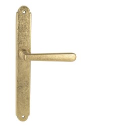 NI - ALT WIEN Štít NAT - Natural mosaz nelakovaná - PZ otvor pro vložku - klika/klika - 72 mm (7/8)