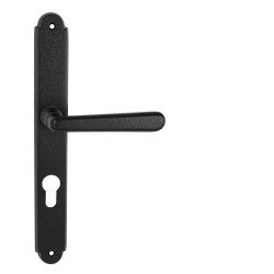 NI - ALT WIEN Štít NB - Černá strukturovaná - klika/klika - WC klíč - 72 mm (4/8)