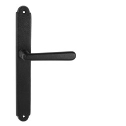 NI - ALT WIEN Štít NB - Černá strukturovaná - klika/klika - WC klíč - 72 mm (7/8)