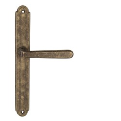 NI - ALT WIEN Štít OBA - Antik bronz - PZ otvor pro vložku - 72 mm - koule/klika pravá (7/8)