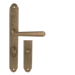 NI - ALT WIEN Štít OBMP - Staromosaz matný lak - BB otvor pro klíč - klika/klika - 72 mm (4/8)