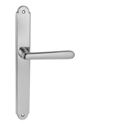 NI - ALT WIEN Štít OC - Chrom lesklý - klika/klika - WC klíč - 90 mm (6/7)