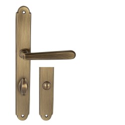 NI - ALT WIEN Štít OGR - Bronz česaný lesklý - BB otvor pro klíč - klika/klika - 90 mm (3/7)