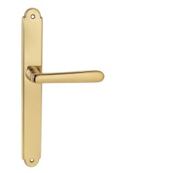 NI - ALT WIEN Štít OLV - Mosaz leštěná lakovaná - BB otvor pro klíč - klika/klika - 72 mm (7/8)