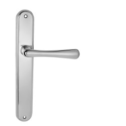 NI - ELEGANT OC - Chrom lesklý - klika/klika - WC klíč - 90 mm (6/7)