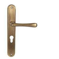 NI - ELEGANT OGR - Bronz česaný lesklý - BB otvor pro klíč - klika/klika - 72 mm (3/8)