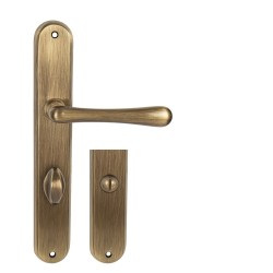 NI - ELEGANT OGR - Bronz česaný lesklý - BB otvor pro klíč - klika/klika - 72 mm (4/8)