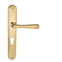 NI - ELEGANT OLV - Mosaz leštěná lakovaná - BB otvor pro klíč - klika/klika - 72 mm (3/8)