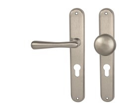 NI - ELEGANT ONS - Nikl broušený - BB otvor pro klíč - klika/klika - 72 mm (5/8)